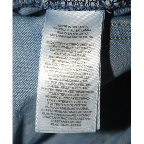 Lauren Ralph Lauren Jeans Size 20W Regal Straight Crop Stretch Denim Raw Hem - Picture 11 of 12